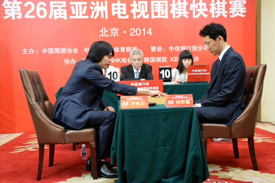 이세돌, TV바둑아시아 정상 올라